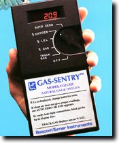 Oxygen,O2,Natural,Gas,Detector,Bascom,Turner,Gas-Sentry,CGO-321