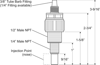 Injection Fittings,Blue,White,Industries