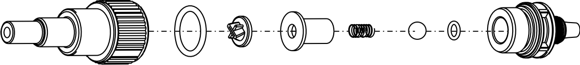 Injection Fittings,Blue,White,Industries