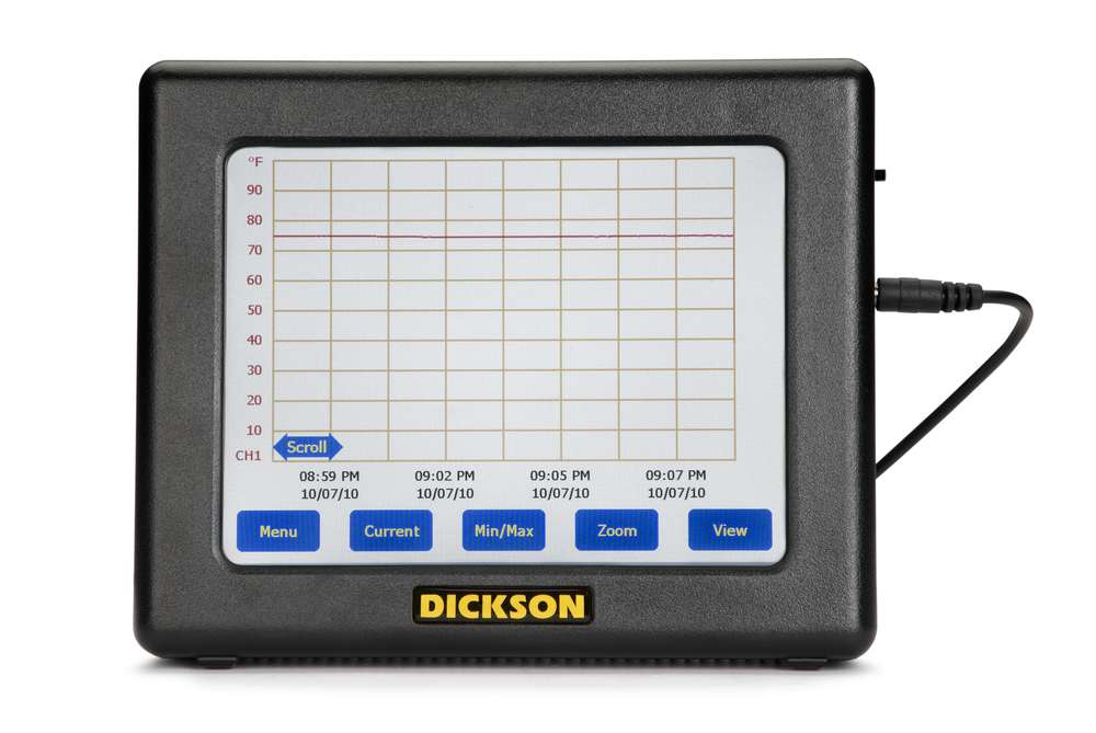 FT500, Touchscreen, Data Logger, Dickson