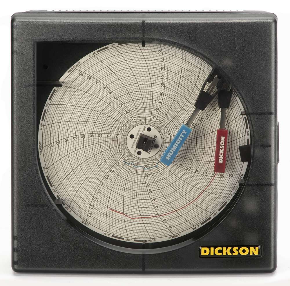 Circular Temperature Chart Recorder