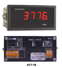 ACT Series, ACT-1B Panel Tachometer, ACT-3X Panel Tachometer, Panel, Tachometers, Tachometer, Monarch, Instrument