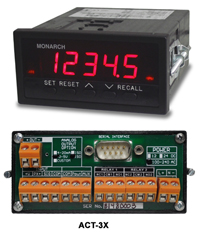 ACT Series, ACT-1B Panel Tachometer, ACT-3X Panel Tachometer, Panel, Tachometers, Tachometer, Monarch, Instrument