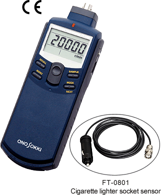 FT-7200, Handheld, Advanced, Tachometer, ONO SOKKI