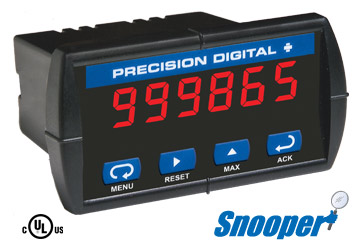 PD865 Snooper Serial Input Modbus Meter
