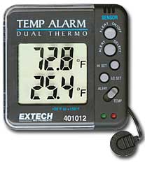 401012: Indoor/Outdoor Temperature Alarm 
