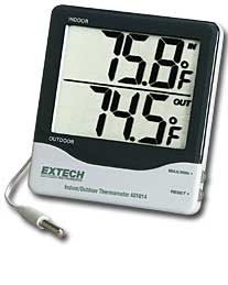 401014: Big Digit Indoor/Outdoor Thermometer 