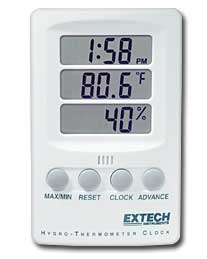 445702: Hygro-Thermometer Clock