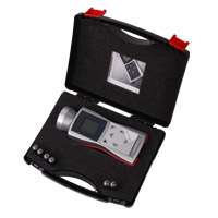 DS-2000LED Strobe is supplied in foam-fitted carrying case with 2 sets of 3x-AA batteries (6 batteries total), Traceable Calibration Certificate and Operating Instruction Manual. 