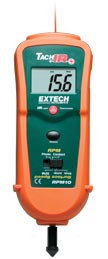 RPM10: Photo/Contact Tachometer with built-in InfraRed Thermometer